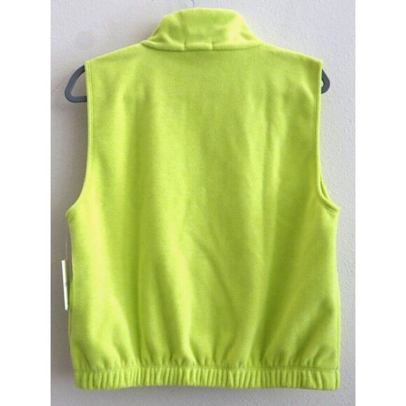 Beyond Yoga FP2208 Women's Sz M True Chartreuse Yellow Morning Walk Vest - Picture 2 of 8